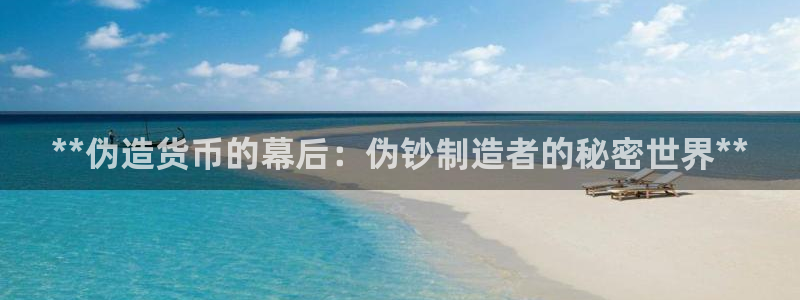 彩神vll首页环球：**伪造货币的幕后：伪钞制造者的秘密世界**