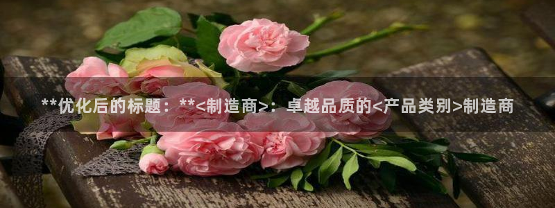 彩神争霸官方登录：**优化后的标题：**<制造商>：卓越品质的<产品类别>制造商