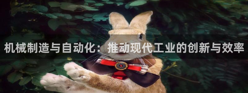 彩神这个平台是真的吗：机械制造与自动化：推动现代工业的创新与效率