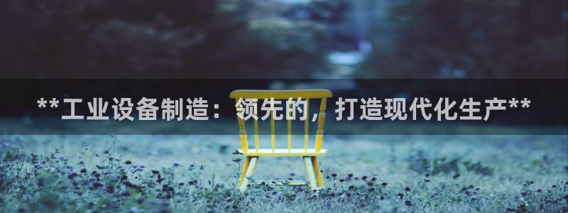 彩神v8官网版：**工业设备制造：领先的，打造现代化生产**