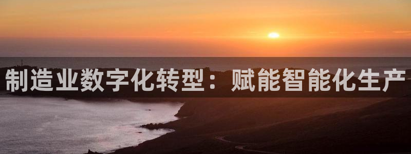 彩神v8手机客户端怎么下载：制造业数字化转型：赋能智能化生产