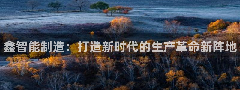 彩神广告有限公司：鑫智能制造：打造新时代的生产革命新阵地