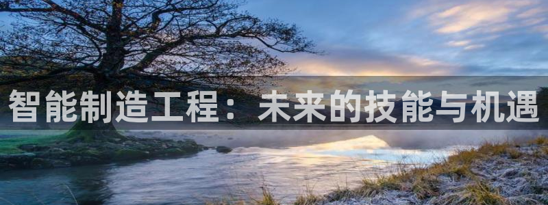 彩神v8是真的挣钱吗安全吗：智能制造工程：未来的技能与机遇