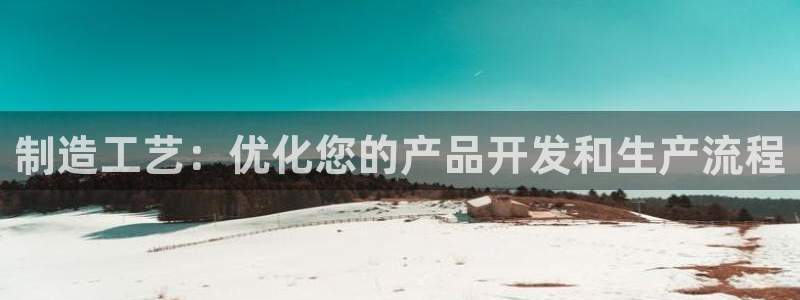 彩神vlll游戏特色：制造工艺：优化您的产品开发和生产流程
