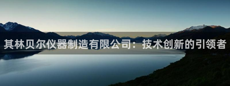 彩神vll首页企业文化：其林贝尔仪器制造有限公司：技术创新的