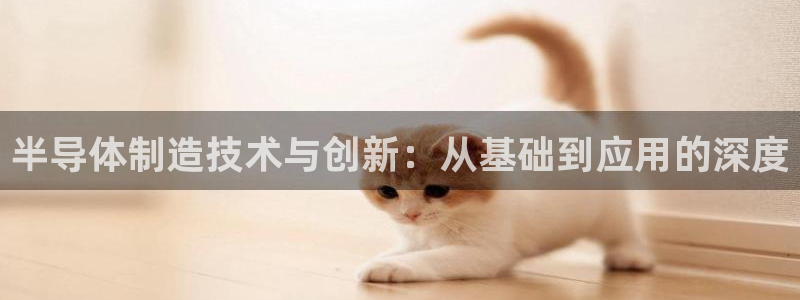 彩神vlll官方网：半导体制造技术与创新：从基础到应用的深度