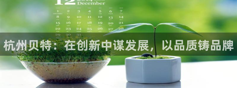 彩神vip官方网站：杭州贝特：在创新中谋发展，以品质铸品牌