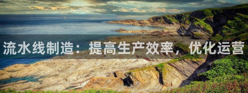 彩神vllⅰ购彩大厅：流水线制造：提高生产效率，优化运营