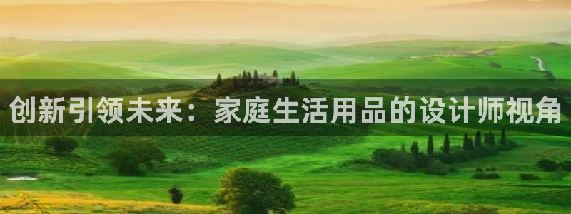 彩神大发如何观察走势：创新引领未来：家庭生活用品的设计师视角